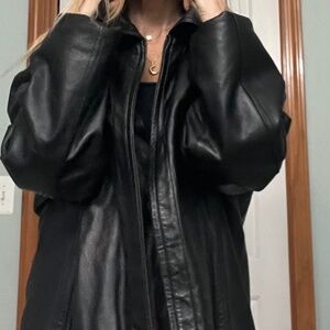 Soft Black leather jacket